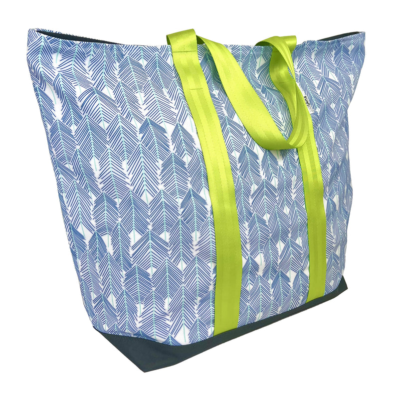See The Forest in Blues, Water-Resistant XL Beach Tote