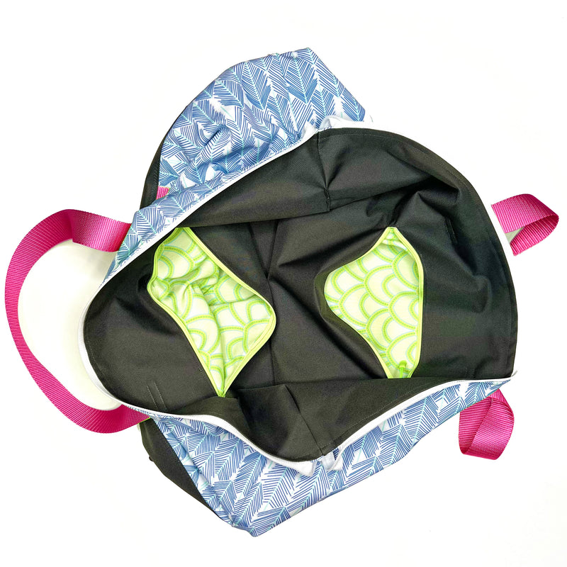 See The Forest in Blues, Water-Resistant Weekender Tote