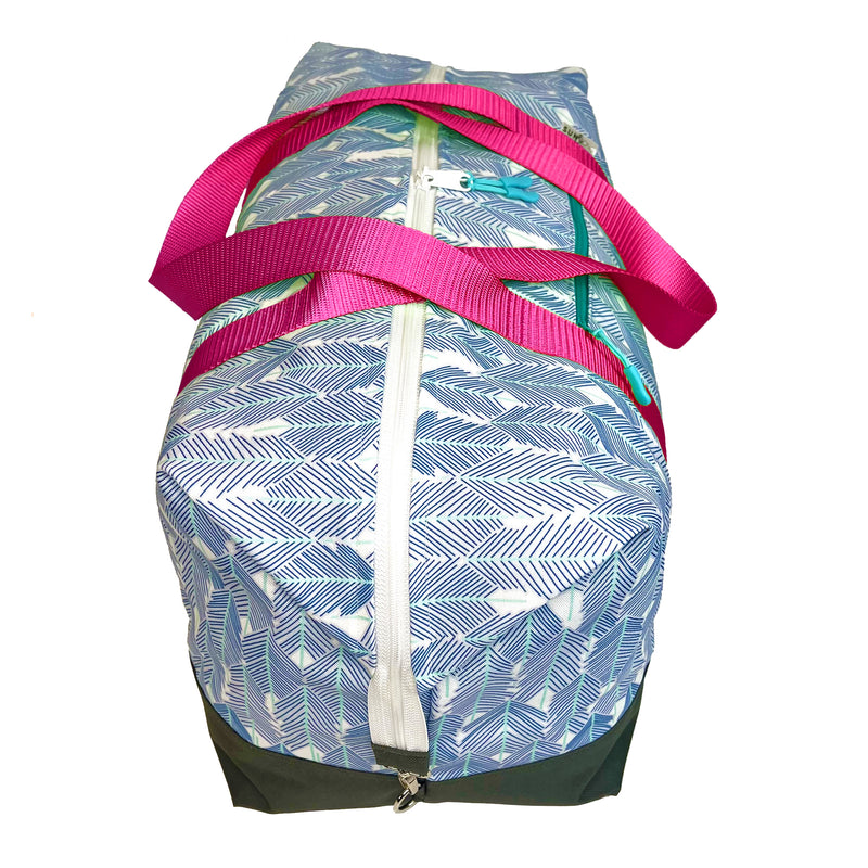 See The Forest in Blues, Water-Resistant Weekender Tote