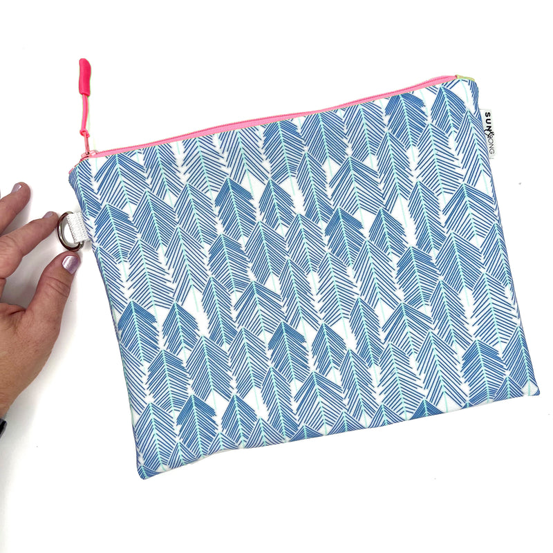 See The Forest in Blues, Water-Resistant Wet Bag