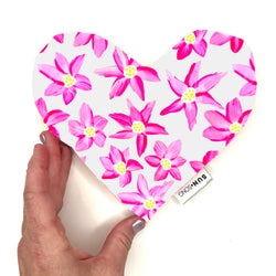 Mother's Day Special Edition - Breezy Blooms in Pink, Aromatherapy Weighted Eye Pillow