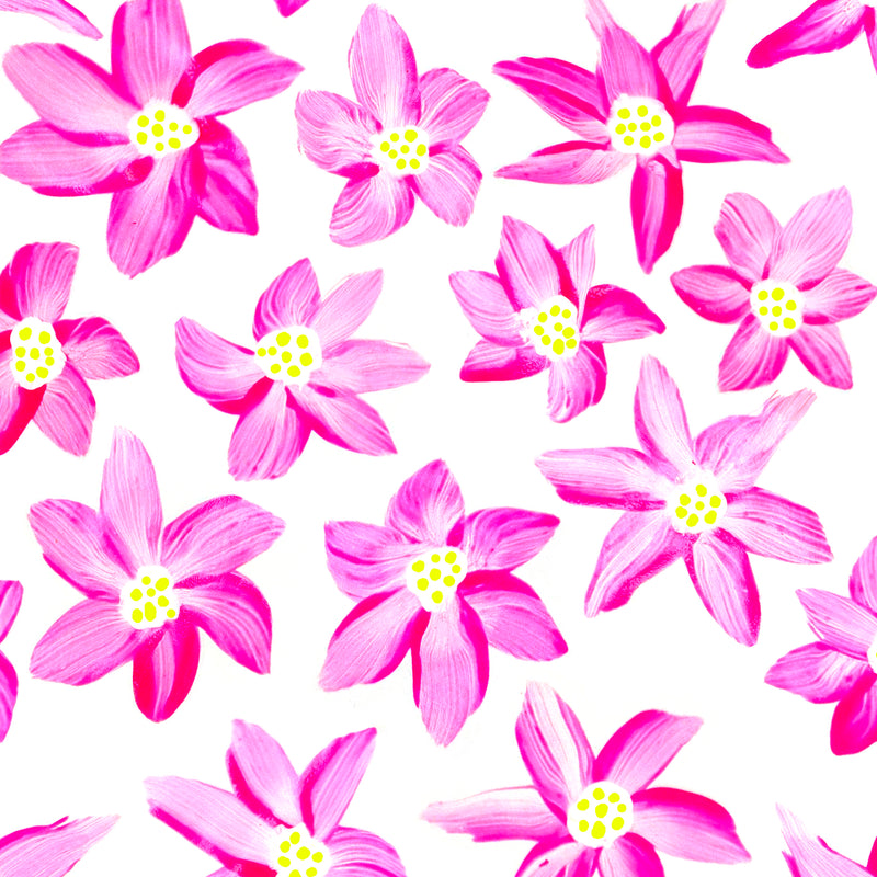 Mother's Day Special Edition - Breezy Blooms in Pink, Aromatherapy Weighted Eye Pillow