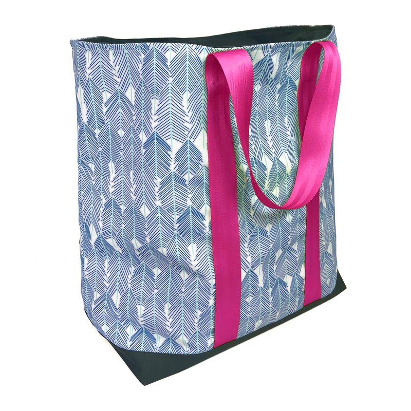 See The Forest in Blues, Water-Resistant XL Beach Tote