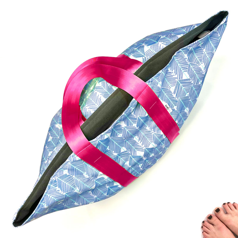 See The Forest in Blues, Water-Resistant XL Beach Tote