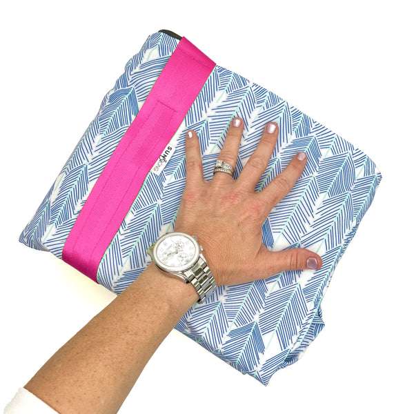 See The Forest in Blues, Water-Resistant XL Beach Tote