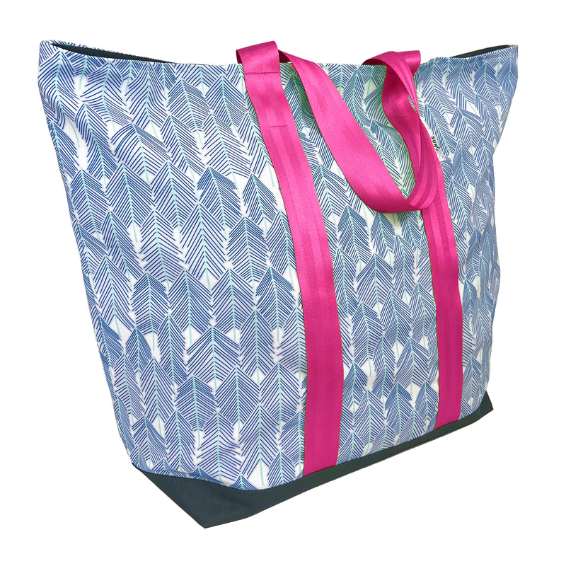 See The Forest in Blues, Water-Resistant XL Beach Tote