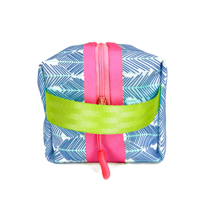 See The Forest in Blues, Water-Resistant Boxy Toiletry Bag