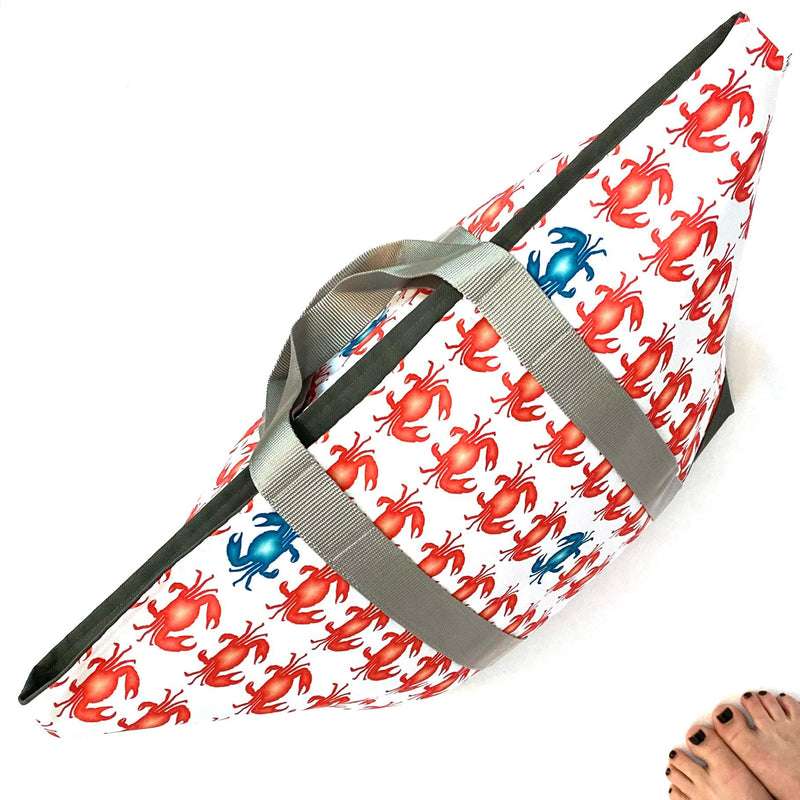 Red Crabs Extra Large Beach Tote