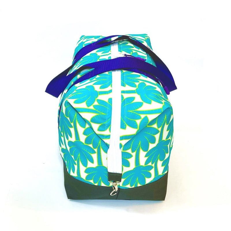 Turquoise Palm Trees Weekender Tote