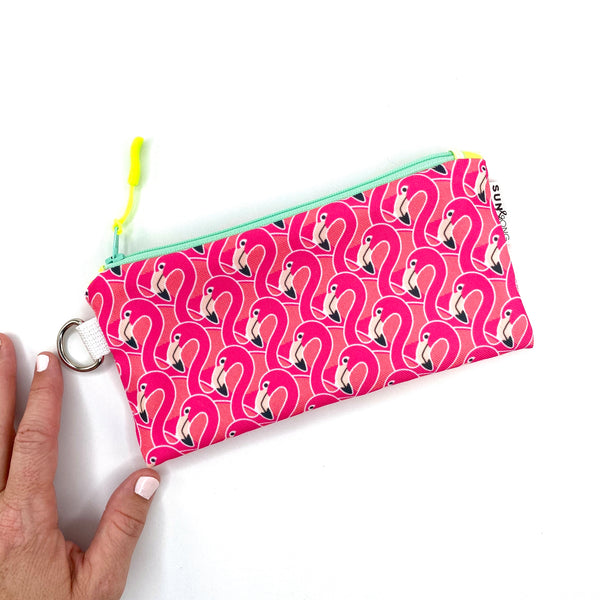 Pink Flamingos Pencil Case